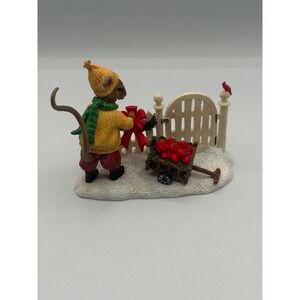 Merry Mice by Pipka Joey Christmas Mouse Figurine 40083 Prizm 2004 Holiday Decor